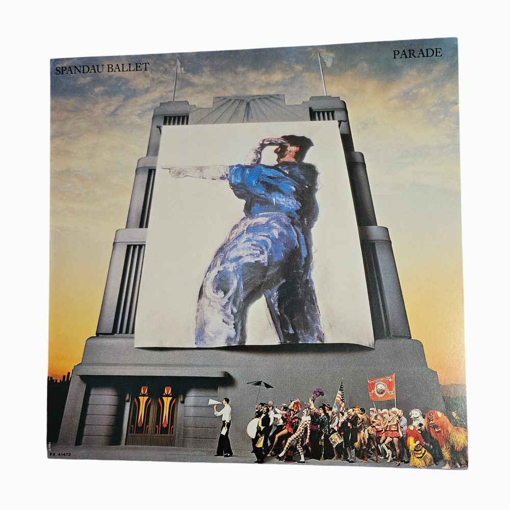 Spandau Ballet Parade 12x12 Album Flat Promo Poster Vintage 1984 Chrysalis Pop